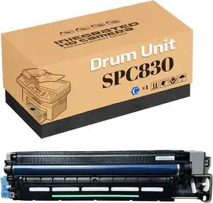 SPC830 Drum Unit Compatible for Ricoh Aficio SPC830DN SPC831DN Lanier SPC830 SPC831dn Savin SPC830 SPC831dn Printer Drum Cartridge/Imaging Unit 1 Cyan