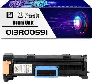 013R00591 Drum Unit is Compatible for Xerox WorkCentre 5325 5330 5335 Printers, High Yield 96000 Pages, with Chip for Long-Lasting Durability (1 Pack Black)