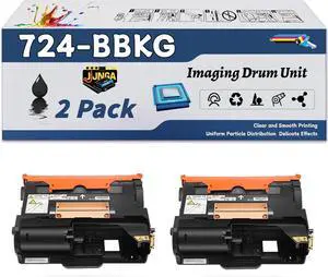 724-BBKG Imaging Drum Unit is Compatible for Dell H815dw S2810dn S2815dn Printers, with a Capacity of 105000 Pages and a Very Good Printing Experience (2-Pack Black) 724-BBKG Imaging Drum Unit is Compatible for Dell H815dw S2810dn S2815dn Printers, with a Capacity of 105000 Pages and a Very Good Printing Experience (2-Pack Black)