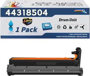 44318504 Drum Unit is Compatible for Okidata OKI C711dn C711dtn C711n Printers, with a Capacity of 30000 Pages and a Very Good Printing Experience (1 Pack Cyan)
