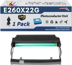 E260X22G Photoconductor Unit is Compatible for Lexmark X264DN X363DN X364DN X364DW X463DE X464DE X466DE X466DTE X466DWE Printers (1 Pack Black)
