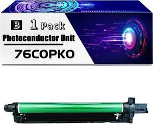 76C0PK0 Photoconductor Unit is Compatible for Lexmark CS921de CS923de CX921de CX922de CX923dte CX923dxe Printers, High Yield 100000 Pages, with Chip for Long-Lasting Durability (1 Pack Black)