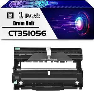CT351056 Drum Unit is Compatible for Xerox DocuPrint P225d P225db P265dw M265z M225dw M225z M228b Printers, High Yield 22000 Pages, with Chip for Long-Lasting Durability (1 Pack Black)