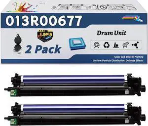 013R00677 Drum Unit is Compatible for Xerox DocuCentre SC2020CPS SC2020DA Printers, with a Capacity of 90000 Pages and a Very Good Printing Experience (2 Pack Black)