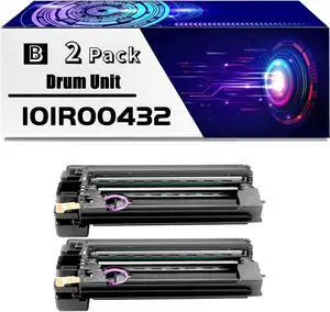 101R00432 Drum Unit is Compatible for Xerox WorkCentre 5016 5020 Printers, High Yield 32000 Pages, with Chip for Long-Lasting Durability (2-Pack Black)