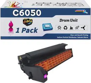 C6050 Drum Unit is Compatible for Okidata OKI C6000dn C6000n C6050dn C6050n Printers, with a Capacity of 30000 Pages and a Very Good Printing Experience (1 Pack Magenta)