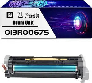 013R00675 Drum Unit is Compatible for Xerox AltaLink B8045 B8055 B8065 B8075 B8090 WorkCentre 5945 5955 Printers, High Yield 247000 Pages, with Chip for Long-Lasting Durability (1 Pack Black)