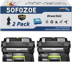 50F0Z0E Drum Unit is Compatible for Lexmark MS510dn MS610de MS610dn MS610dte MS610dtn Printers, with a Capacity of 70000 Pages and a Very Good Printing Experience (2-Pack Black)