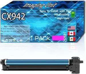 CX942 Imaging Unit Compatible for Lexmark CS943de CX942adse CX943adtse CX943adxse Printers, High Production Replacement (1 Pack Magenta)