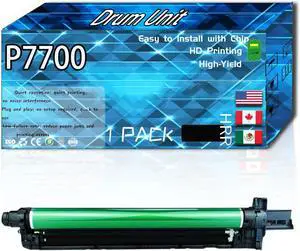 P7700 Drum Unit Compatible for Xerox Phaser 7700 7760DN 7760GX 7750HGX 7760DX Printers, High Production Replacement (1 Pack Black)