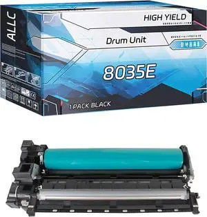 ALLC Compatible for Savin 8035E Drum Unit Work for Savin 8035E 8035EP 8035ESP 8035ESPF 8035ESPI Printers, with Chip, High Yield 160000 Pages, Clear Printing (1 Pack Black)