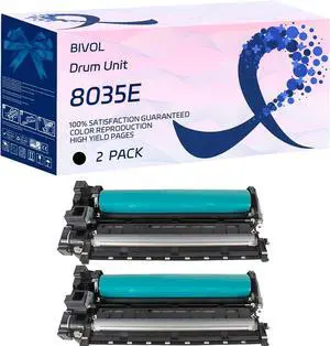 8035E Drum Unit Compatible for Savin 8035E 8035EP 8035ESP 8035ESPF 8035ESPI Printers, with Chip, High Yield 160000 Pages, Vivid Colors (2-Pack Black)
