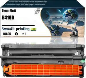 Replacement Parts Drum Unit B410D Compatible with Okidata OKI B410D B410DN B420DN B430DN Printers, Contains Chip and Clear Printing (Black)