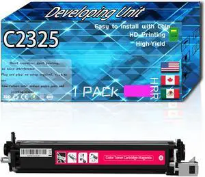C2325 Developing Unit Compatible for Lexmark C2325dw C2425dw C2535dw MC2325adw Printers, High Production Replacement (Magenta)