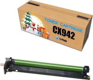 CX942 Drum Unit Compatible for Lexmark Work with CX942 CX942adse CX943 CX943adtse CX943adxse CX944 CX944adtse CX944adxse Printer Cyan