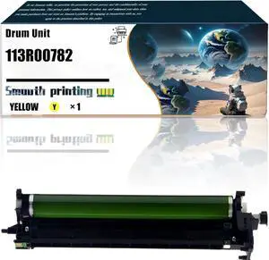 Replacement Parts Drum Unit 113R00782 Compatible with Xerox VersaLink C7000 C7000DN C7000N Printers, Contains Chip and Clear Printing (Yellow)