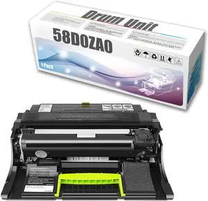 58D0ZA0 XM5365 Drum Unit Replacement Compatible for Lexmark M5255 M5265 M5270 XM5355 XM5365 XM5370 Printer 1 Drum