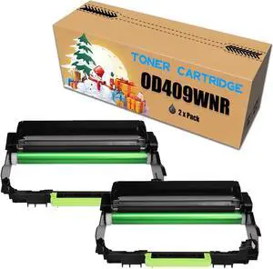OD409WNR Drum Unit Compatible for Toshiba OD409WNR Drum Work with E-Studio 409p 409s 409A S409CP 409CS 409 Printer 2 Drum Unit