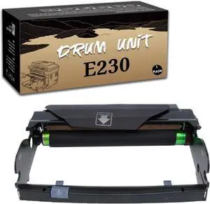 Compatible for Lexmark E230 Drum Unit,Work with E230 E232 E234 E238 E240 E242 E330 E332 E340 E342 Printer 1 Pack