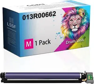 Compatible for Xerox AltaLink C8030 C8035 C8045 C8055 C8070 Printers, 013R00662 13R662 Drum Unit, Ultra-High Print Page Count with Chip 100000 Pages (Magenta)