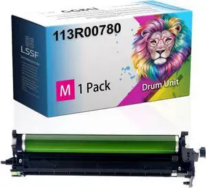 Compatible for Xerox VersaLink C7020 C7025 C7030 Printers, 113R00780 Drum Unit, Ultra-High Print Page Count with Chip 80000 Pages (Magenta)