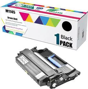 Compatible for Lexmark M1145 M3150 XM1145 XM3150 Printer, M1145 Drum Unit (with chip) , High Yield 60000 Pages, Convenient to Install Eco 24B6040(Black)