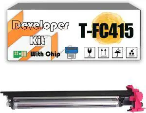T-FC415 TFC415 Developer Kit Compatible for Toshiba 2000AC 2500A 2505AC 3005AC 3505AC 4505AC 5005AC 2010AC 2510AC 2515AC 3015AC 3515AC 4515AC 5015AC Printers Magenta*1