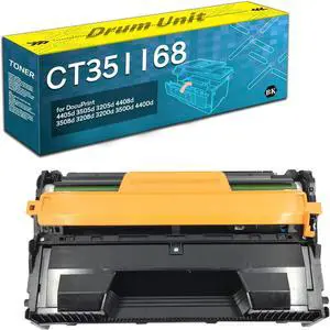 Black Drum Unit Replacement for Xerox CT351168,for DocuPrint 4405d 3505d 3205d 4408d 3508d 3208d 3200d 3500d 4400d Printer 1 Pack