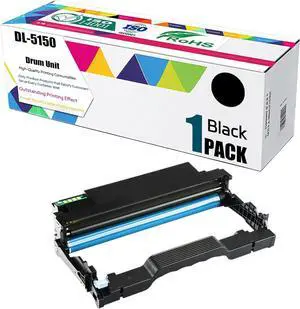 Compatible for Pantum BP5155DN BP5150DN BM5155ADN BM5150ADN Printer, DL-5150 Drum Unit (with chip) , High Yield 30000 Pages, Convenient to Install Eco DL5150(Black)