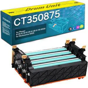 Compatible for Xerox CT350875 Drum Unit,Work with Phaser 6125 6130 6125 6128 6140 6500 for Workcentre 6505 Printer