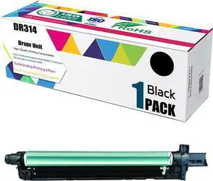 Compatible for Konica Minolta Bizhub 368e 458e 558e 658e Printer, DR314 Drum Unit (with chip) , High Yield 80000 Pages, Convenient to Install Eco AACJ0RD(Black)