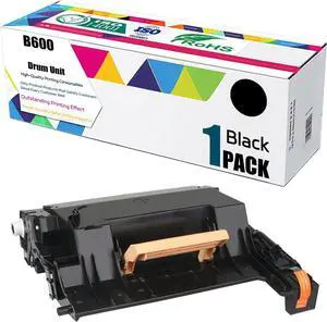 Compatible for Xerox Versalink B600 B605 B610 B615 Printer, B600 Drum Unit (with chip) , High Yield 60000 Pages, Convenient to Install Eco 101R00582(Black)