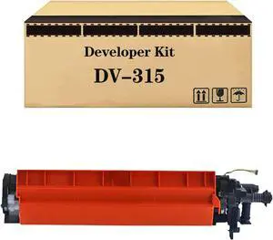 DV-315 DV315 Developer Kit, Compatible for Konica Minolta Bizhub C250i C300i C360i C7130i PrintersHigh Print Volume with Chip Black*1