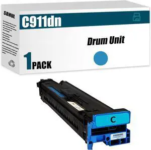 C911dn Drum Unit (with chip) Compatible for OKI C911 C911dn C931dn C941dn Printer, High Yield 40000 Pages, Convenient to Install Eco (Cyan)
