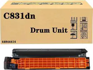 Compatible Drum Unit for OKI 44844416 44844415 44844414 44844413 Image Drum, Work with C831 C831DN C831N MC873dn MC873dnc MC873dnx Printer, High Yield 30,000Pages Magenta