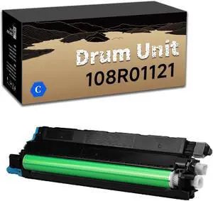 Compatible for Xerox 108R01121 Drum Unit Replacement for Xerox WorkCentre 6655 6655i Printer 1 Cyan