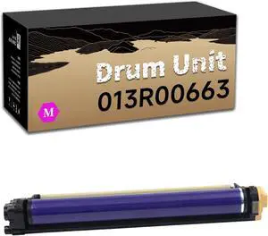 Compatible for Xerox 013R00663 013R00664 Drum Unit Replacement for Color 550 560 570 C60 C70 EC70 Printer 1 Magenta