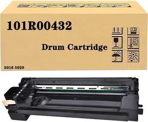 QUNINE Compatible 101R00432 Black Drum Unit for Xerox WorkCentre 5016 5020 Printer, High Yield 22,000Pages 1Pack
