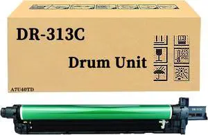 QUNINE DR-313 Compatible for Konica Minolta DR-313K DR-313C Drum Unit, Large Capacity Work with C258 C308 C368 C458 C558 C658 Printer, High Yield 80,000 Pages Magenta