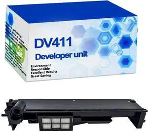 Compatible High Yield DR411 DV411 Drum Developer Unit Printing 80000 Pages Replacement for Konica Minolta Bizhub 223 283 7828 363 423 36 42 Printer,DV411-1 Pack
