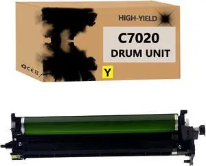 113R00780 Imaging Drum Compatible Drum Unit Replacement, High Yield Work for Xerox Versalink C7020 C7025 C7030 Printer,Yellow-80000 Pages
