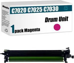 C7030 Drum Unit (with chip) 113R0078 Compatible for Xerox Versalink C7020 C7025 C7030 High Yield 80000 Pages Convenient to Install Eco-Friendly (Magenta 1Pack)