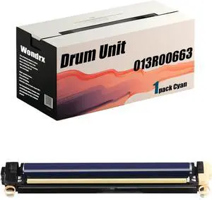 Compatible 013R00663 Drum Unit for Xerox Color 550 560 570 C60 C70 EC70 PrimeLink C9070 Printer High Yield 86000 Pages Convenient to Install Eco-Friendly (Cyan 1Pack)