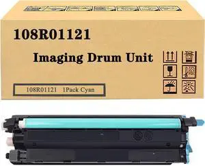Compatible 108R01121 Imaging Drum Unit for Xerox VersaLink C400N C400DN C405DN for Phaser 6600N 6600DN for WorkCentre 6605N 6605DN 6655 Printer Cyan