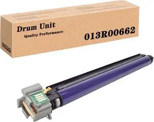 Compatible for Xerox 013R00662 Black / Color Drum Unit, Large Capacity Work with WorkCentre 7525 7530 7535 7545 7556 7830 7835 7845 7855 Printer Black