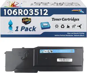 Work for Xerox VersaLInk C400N C400DN C400DNM C405 Printers, Replacement for Xerox 106R03512 Toner Cartridges, Capacity of 6000 Pages (1 Pack Cyan)