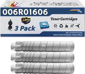 Work for Xerox WorkCentre 5945 5945i 5955 5955i Printers, Replacement for Xerox 006R01606 Toner Cartridges, Capacity of 30000 Pages (3 Pack Black)