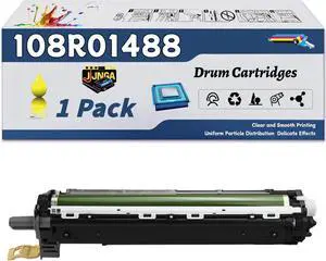 108R01488 Drum Cartridges is Compatible for Xerox VersaLink C605X C605XF C605XP C605XTF C605XTP Printers, with a Capacity of 50000 Pages and a Very Good Printing Experience (1 Pack Yellow)