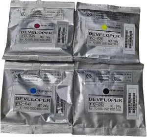1PC FC50 Developer Compatible with E 2555C 3555C 4555C 3055C Powder Developer(1PC M)