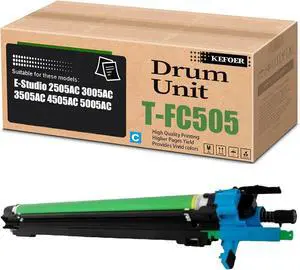 T-FC505 Developer Unit Compatible for Toshiba E-Studio 2505AC 3005AC 3505AC 4505AC 5005AC Printer (Cyan Imaging Unit)